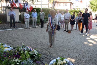 CÉRÉMONIE COMMÉMORATIVE - 14 JUILLET 2022